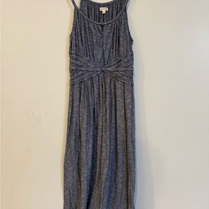 Sleeveless Blue Dress